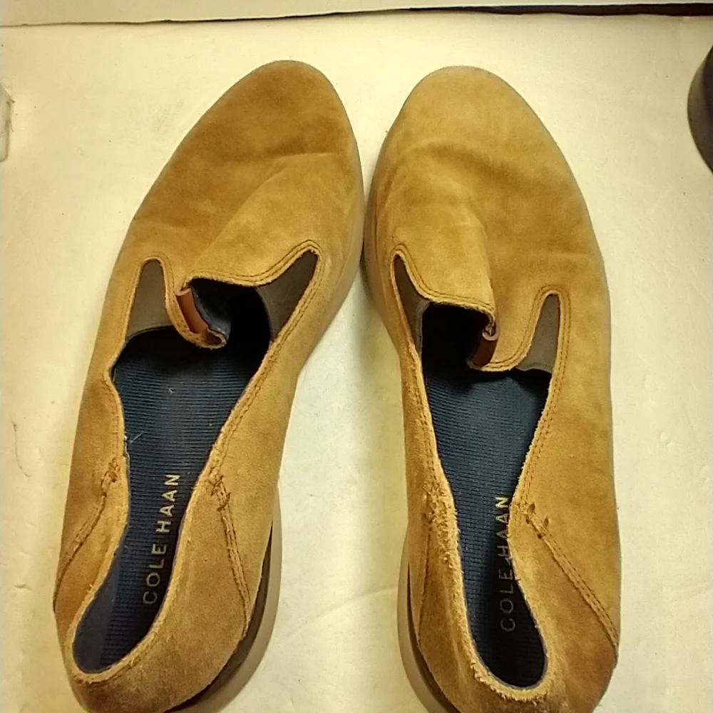 Cole Haan Grand OS Suede Slip On Casual Loafers Shoes Men's sz 11M